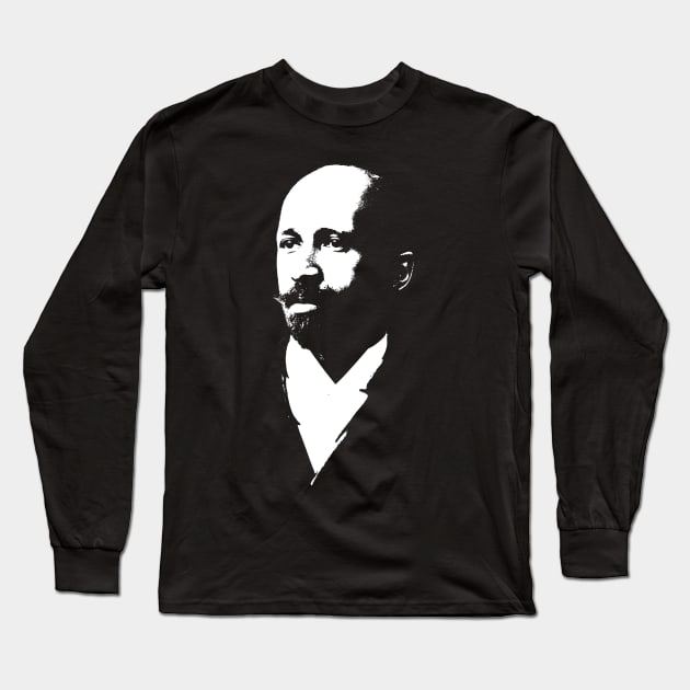 W. E. B. Du Bois, Black History Long Sleeve T-Shirt by UrbanLifeApparel